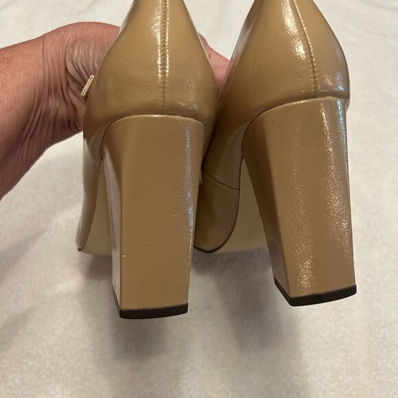 Cato Tan Heels with Strap - Picture 4 of 5